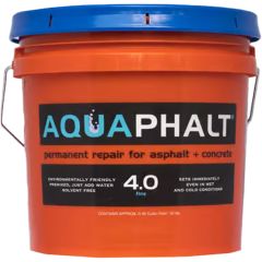 Aquaphalt 4.0 3.5gal Black Fine Permanent Asphalt Small Repair