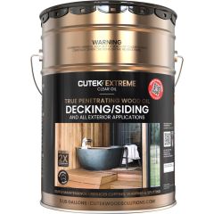 CUTEK 5gal Clear Extreme High Performance Oil-Based Wood Stabilizer