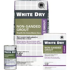 Custom White Dry Non-Sanded Grout