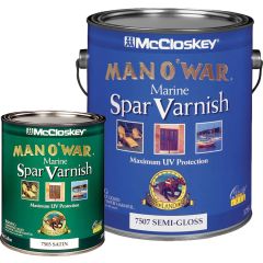 McCloskey Man-o-War Spar Varnishes (Maximum Performance)