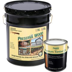 Preserva Premium Timber Oil High Performance Architectural Wood Stains