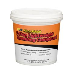 White Lightning One Step Lightweight Spackling