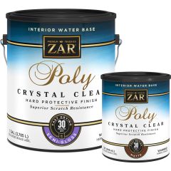 Zar Crystal Clear Interior Water-Based Polyurethanes