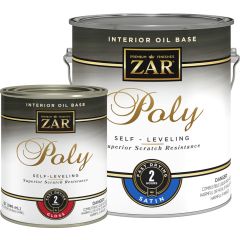 Zar Poly Self-Leveling Interior Oil-Based Polyurethanes