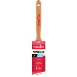 6-Pack Wooster Pro 30 Lindbeck Angle Sash Paint Brushes – 1-1/2 Inch, Firm Bristle, USA Made