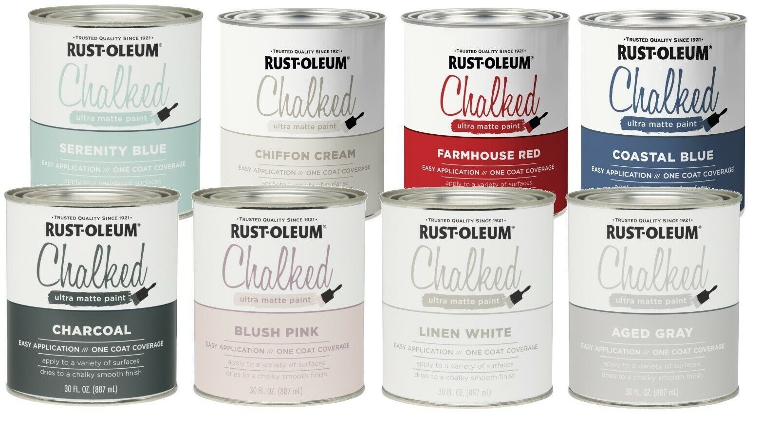 Chalked Paint Rust-Oleum Qt Chalked Paints